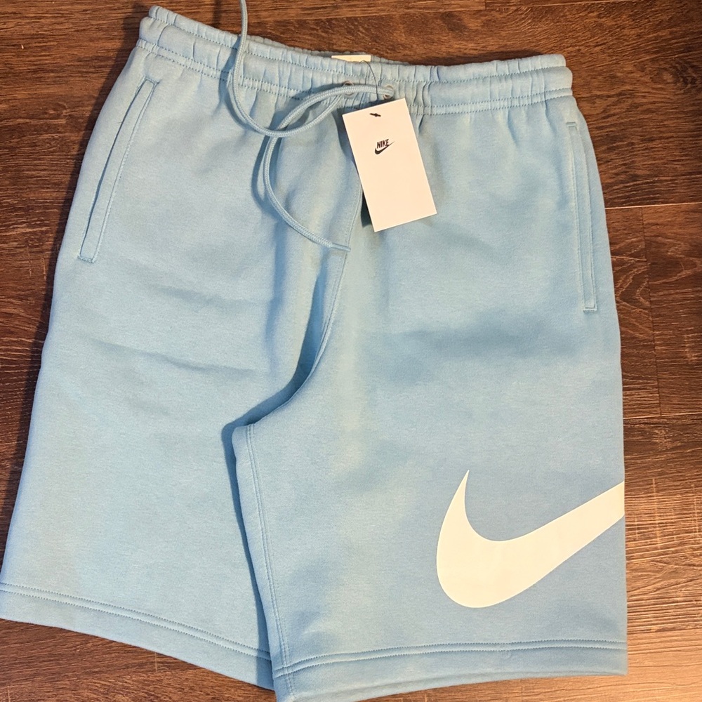 Nike Men's Sky Blue Athletic Shorts